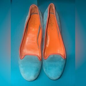 Cole Hann Air Morgan Slipper Teal Color Ballet Shoes Size 9.5